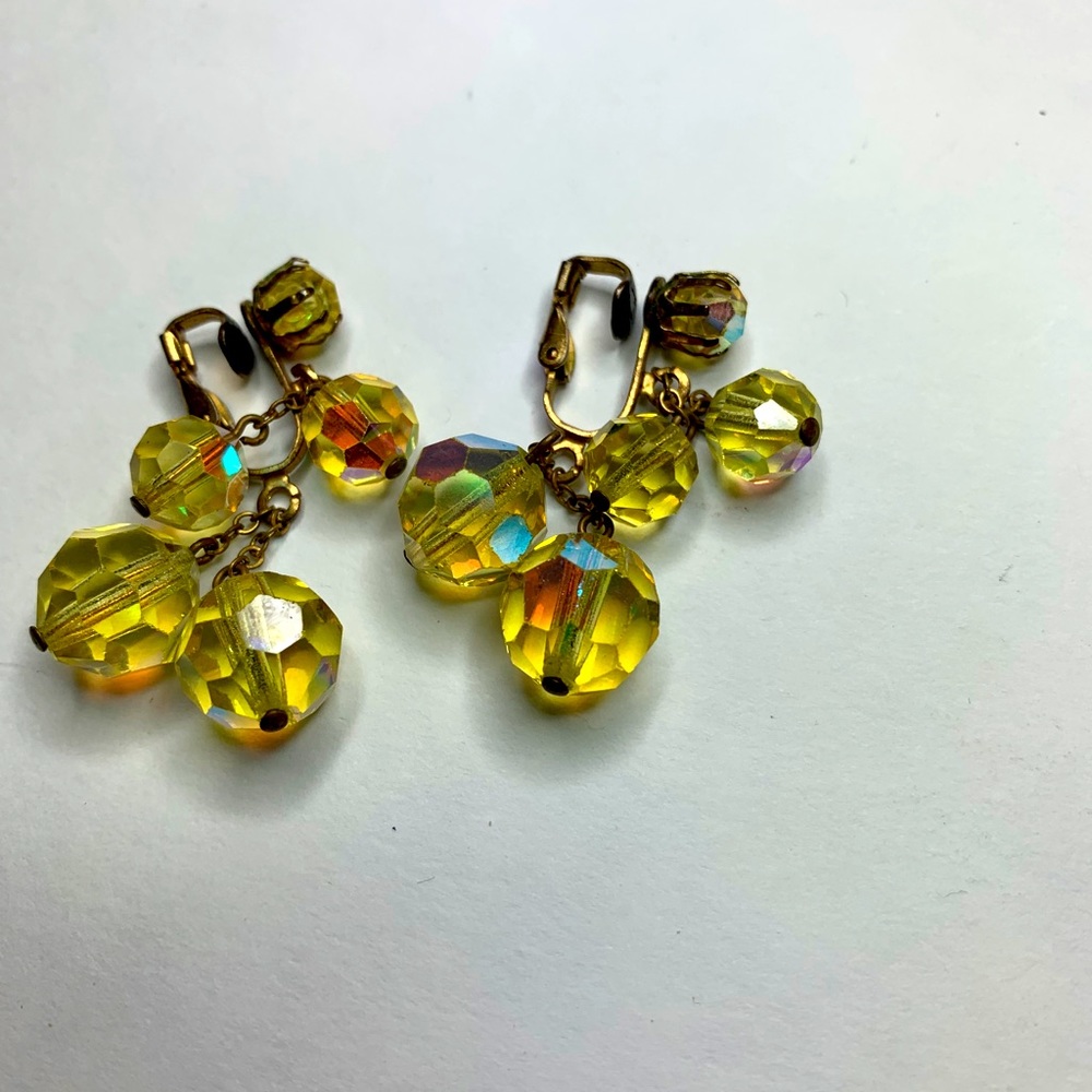 Gorgeous 1950’s cocktail earrings